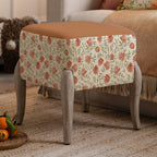 Elai Printed Ralf Footstool