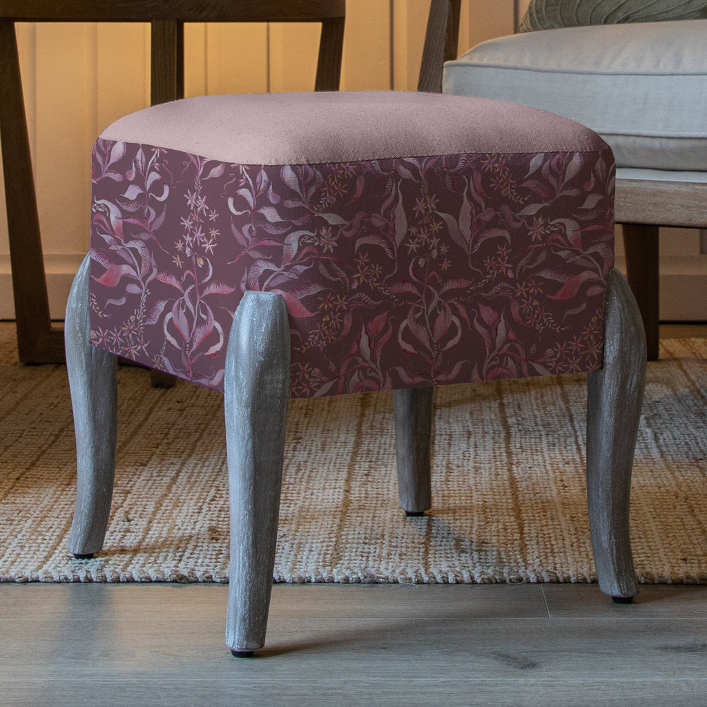 Hettie Printed Ralf Footstool