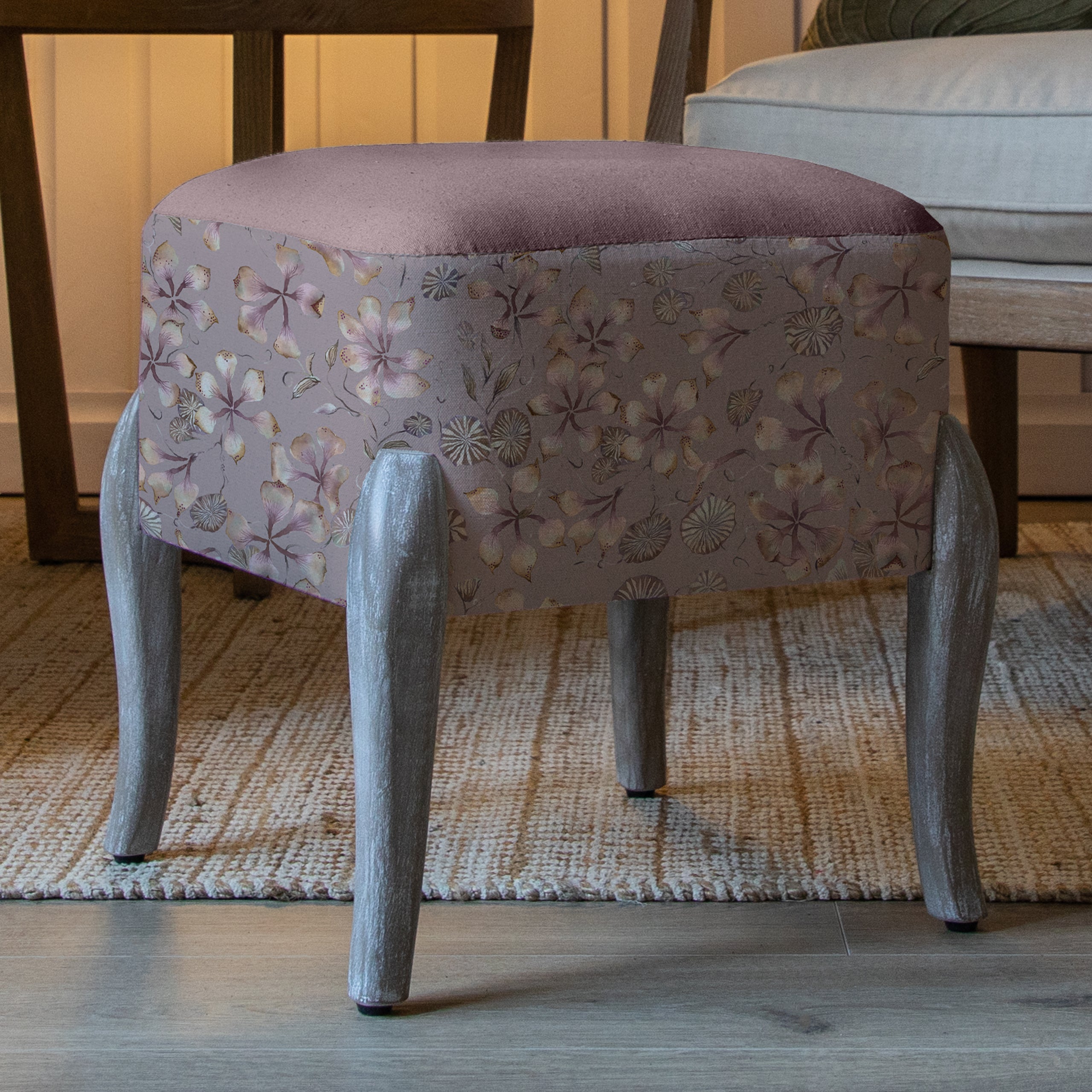 Philipa Printed Ralf Footstool