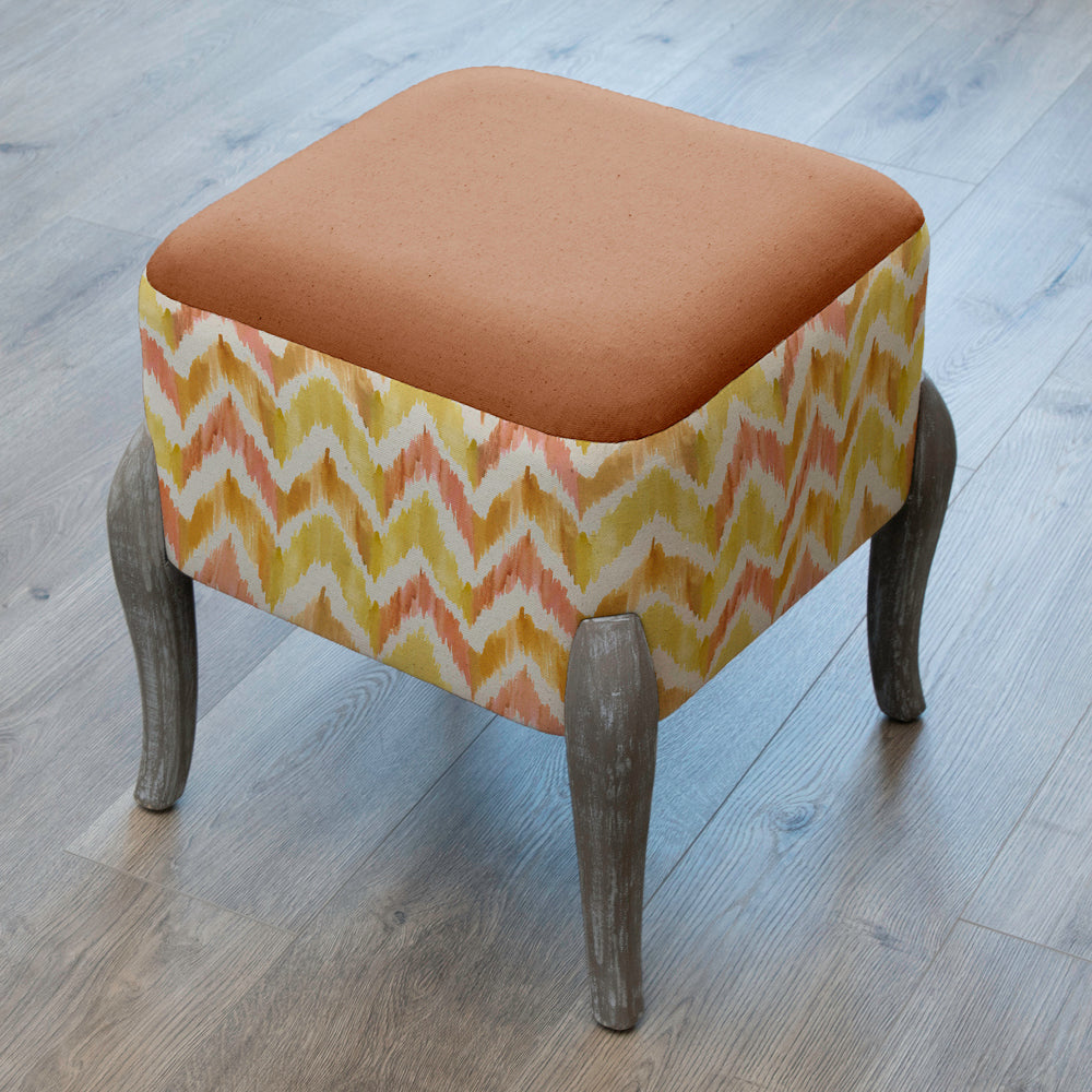 Savannah Printed Ralf Footstool