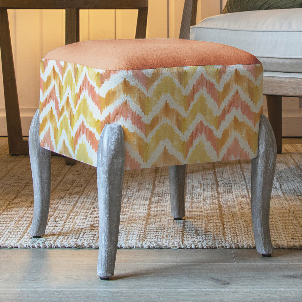 Savannah Printed Ralf Footstool