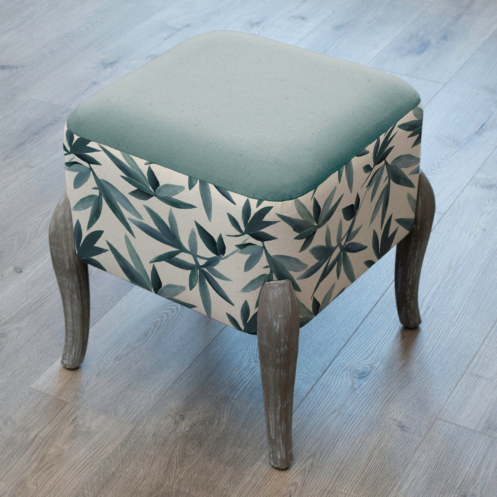 Silverwood Printed Ralf Footstool