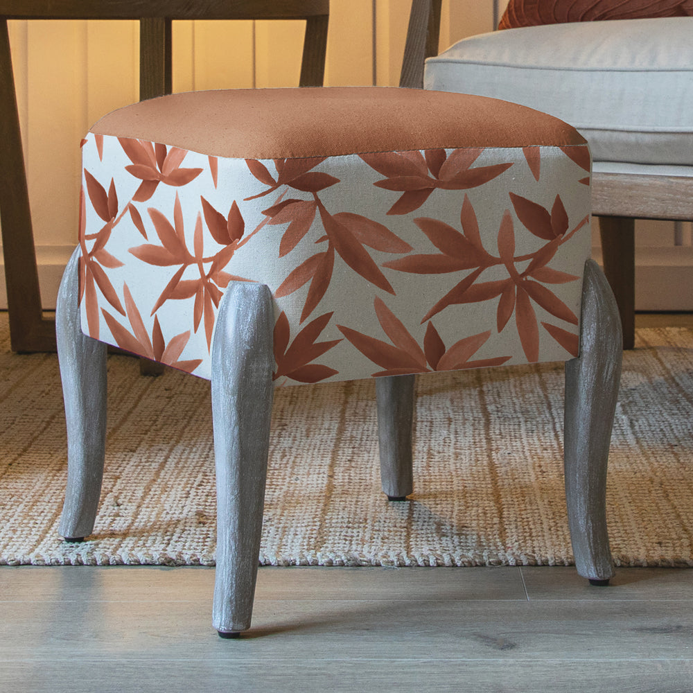 Silverwood Printed Ralf Footstool