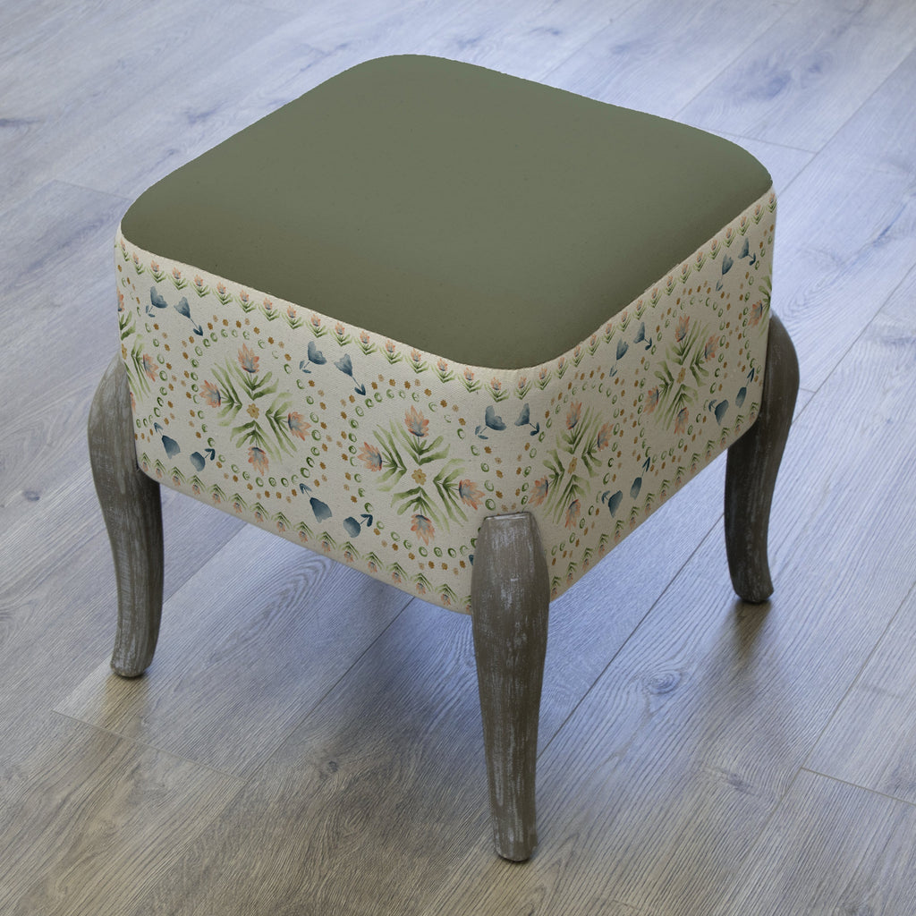Sera Printed Ralf Footstool