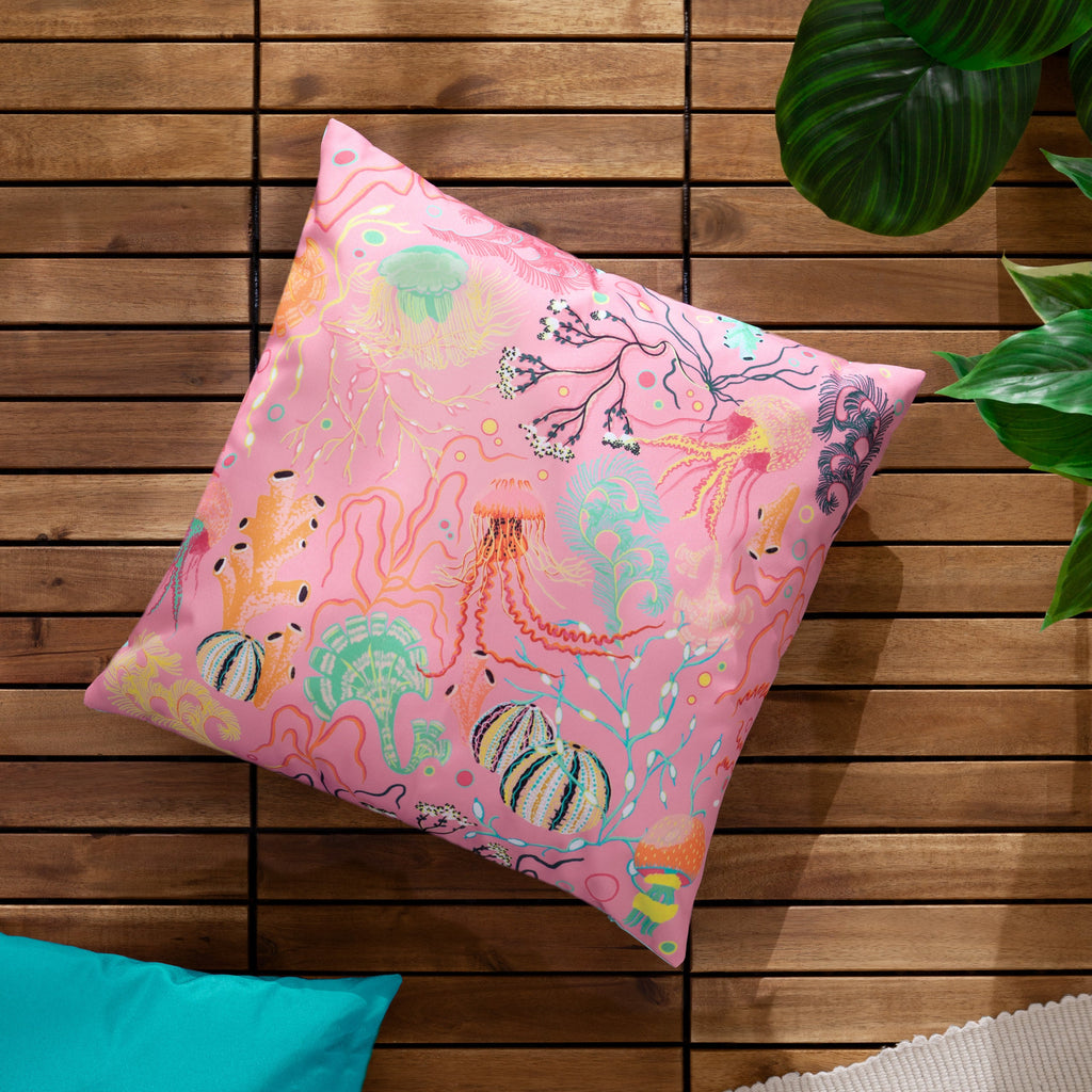 Reef Printed Outdoor Cushion