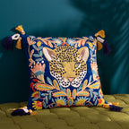 Regal Leopard Cushion