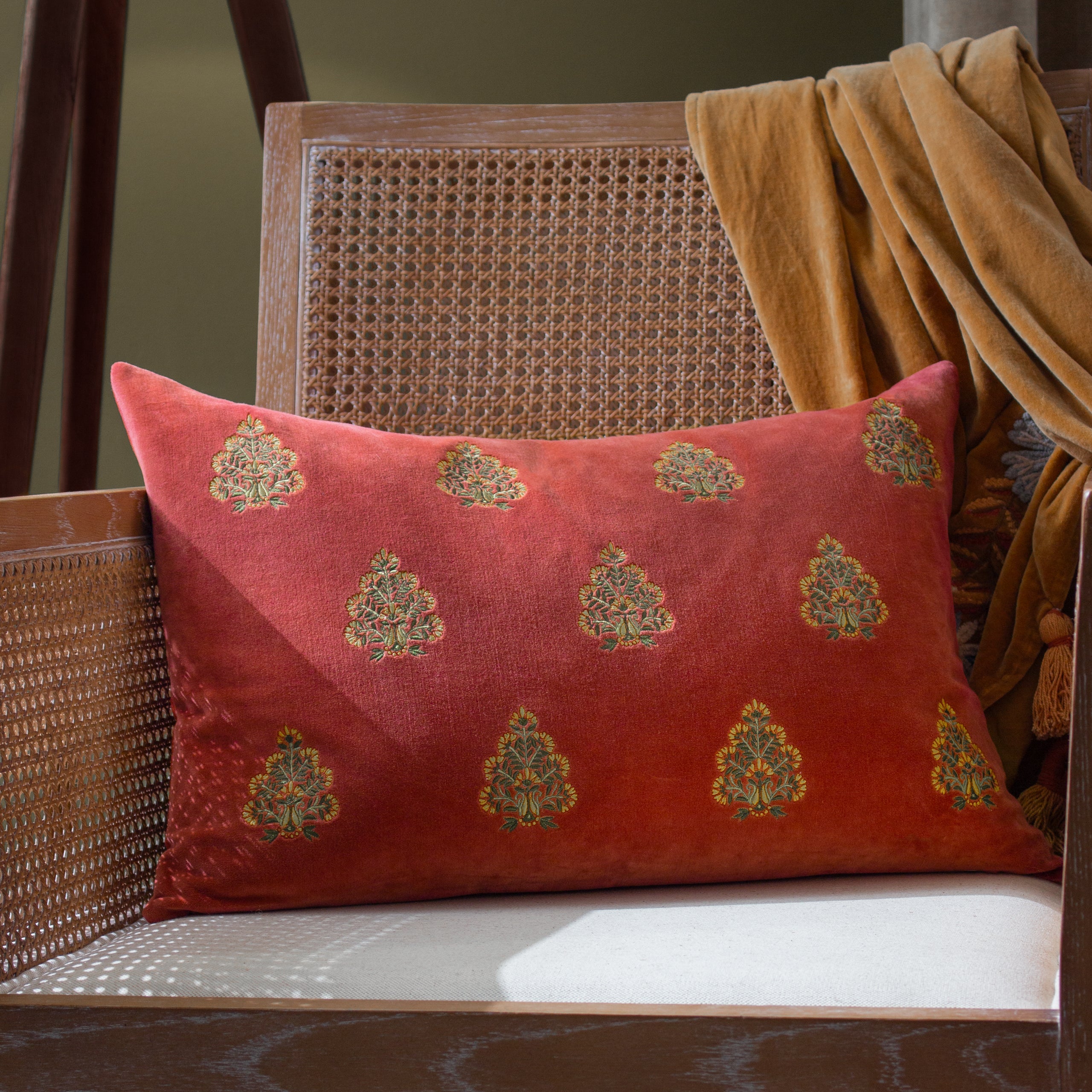 Rennes Embroidered Cushion