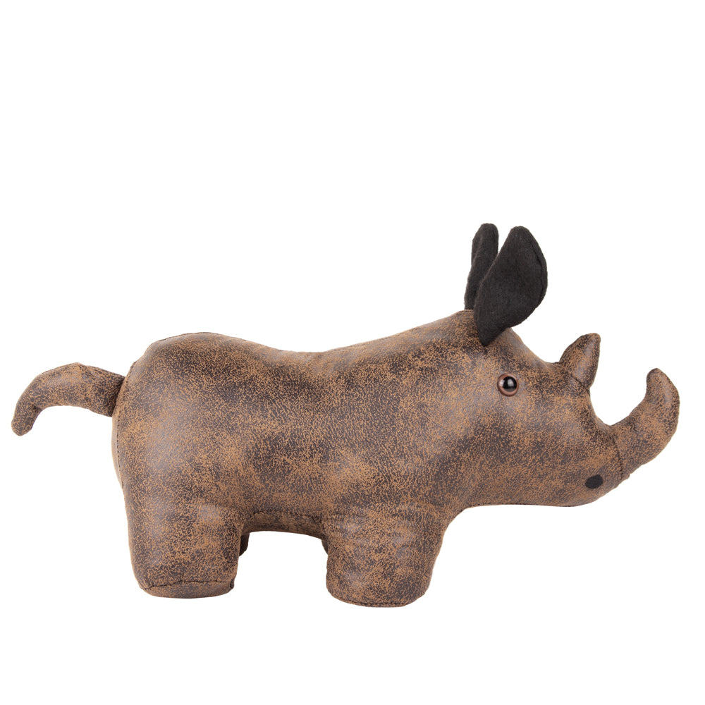 Rhino Faux Leather Door Stop