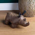 Rhino Faux Leather Door Stop