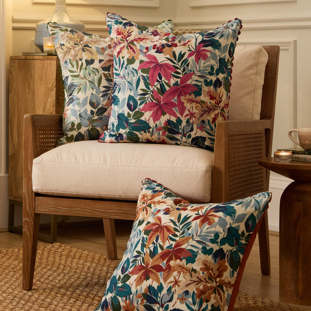 Robins Wood Printed Cushion