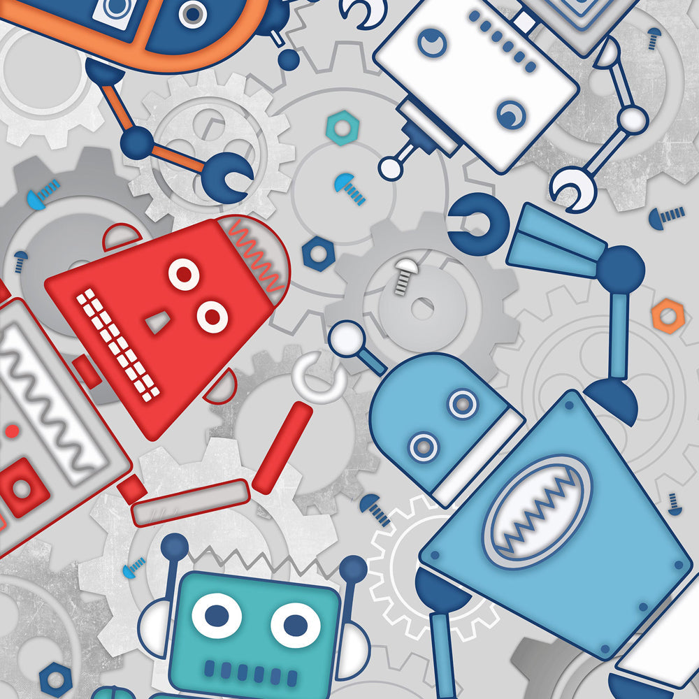 Robot Kids Wall Art