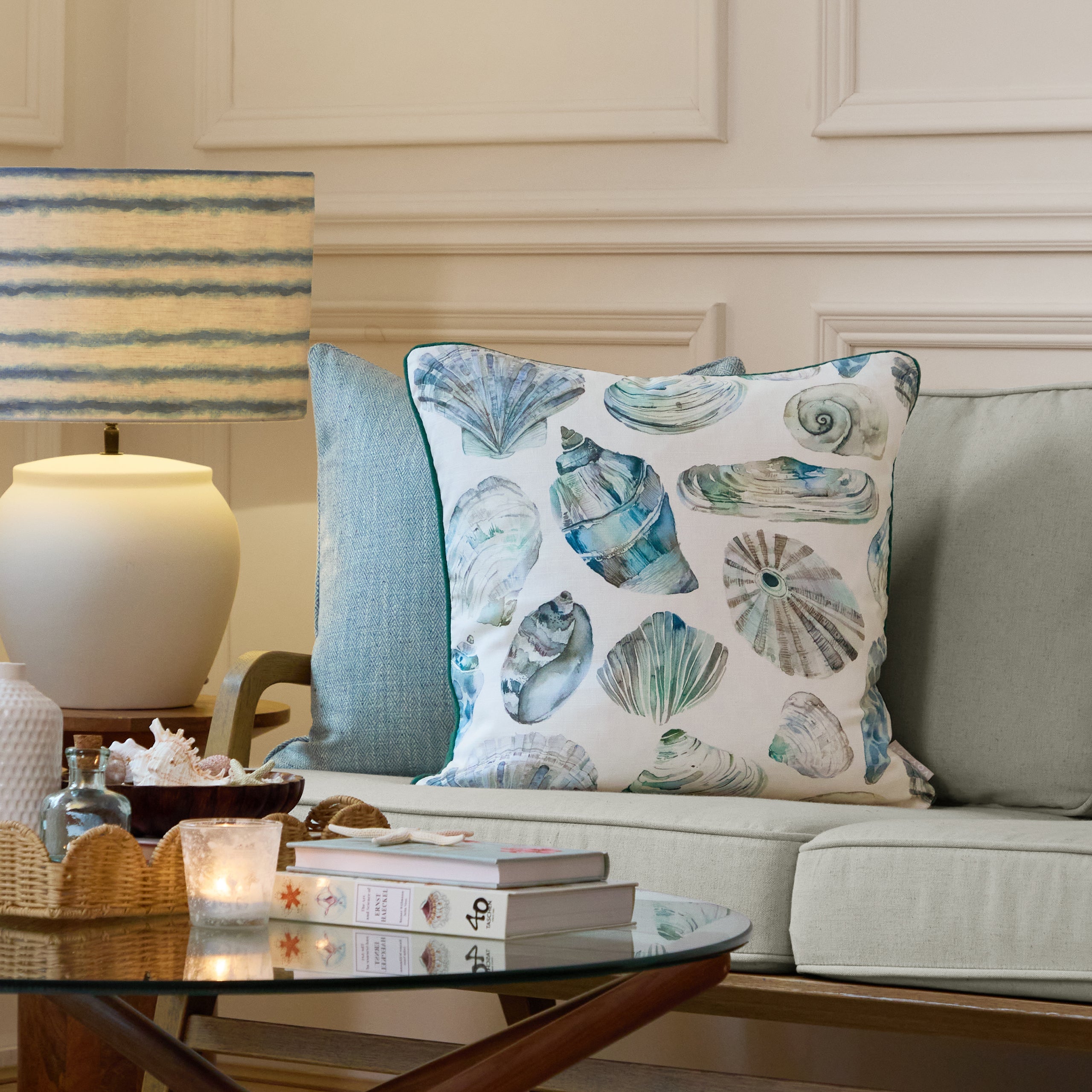 Rockpool Printed Pipe Cushion