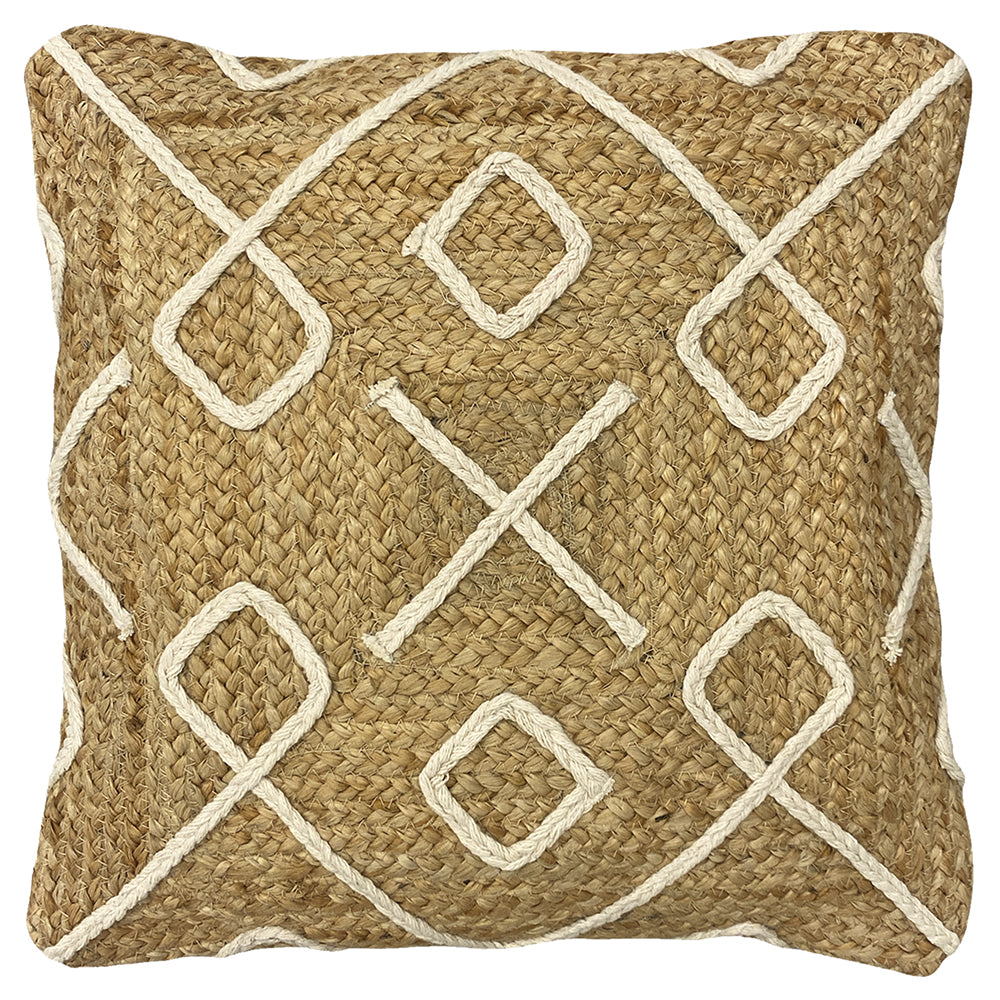 Roolu Braided Jute Cushion