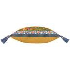 Rosa Floral Tasselled Cushion