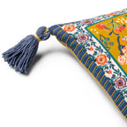 Rosa Floral Tasselled Cushion