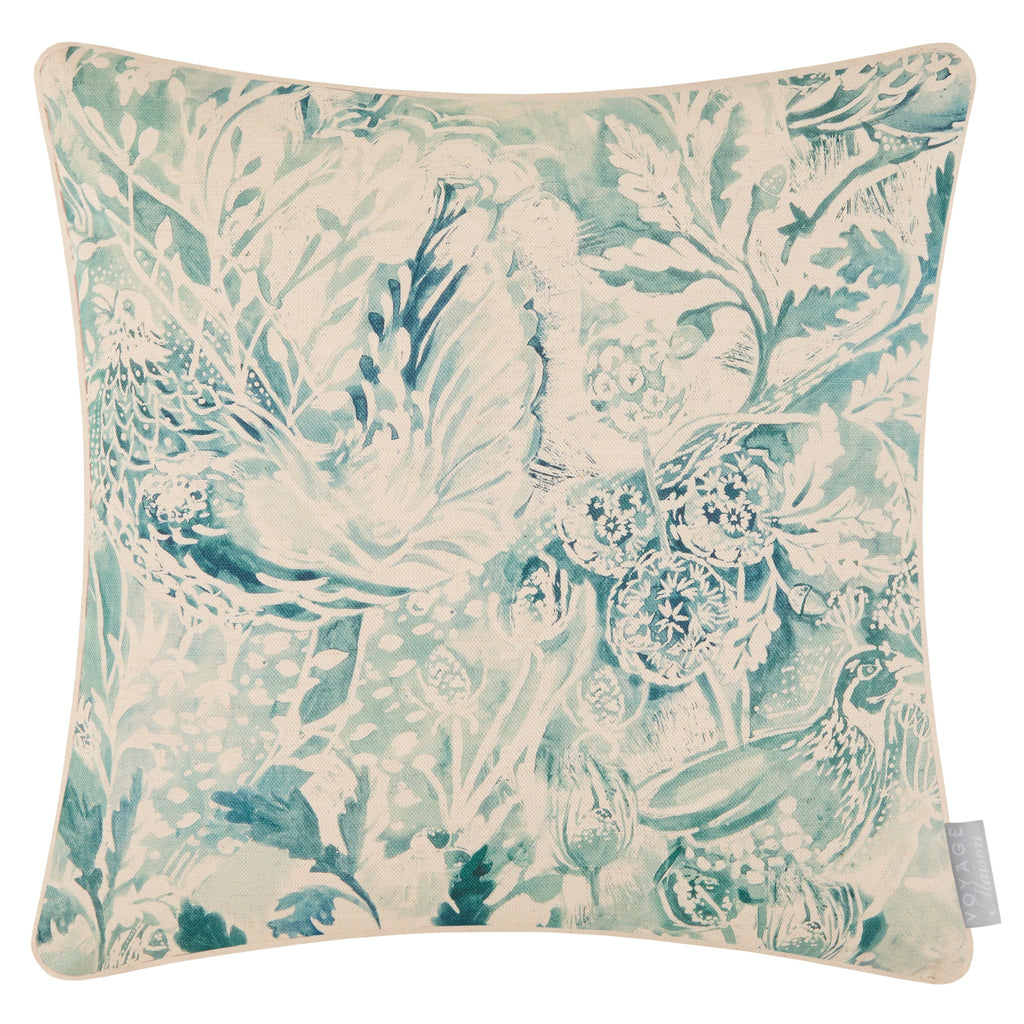 Rothesay Printed Piped Cushion Duck