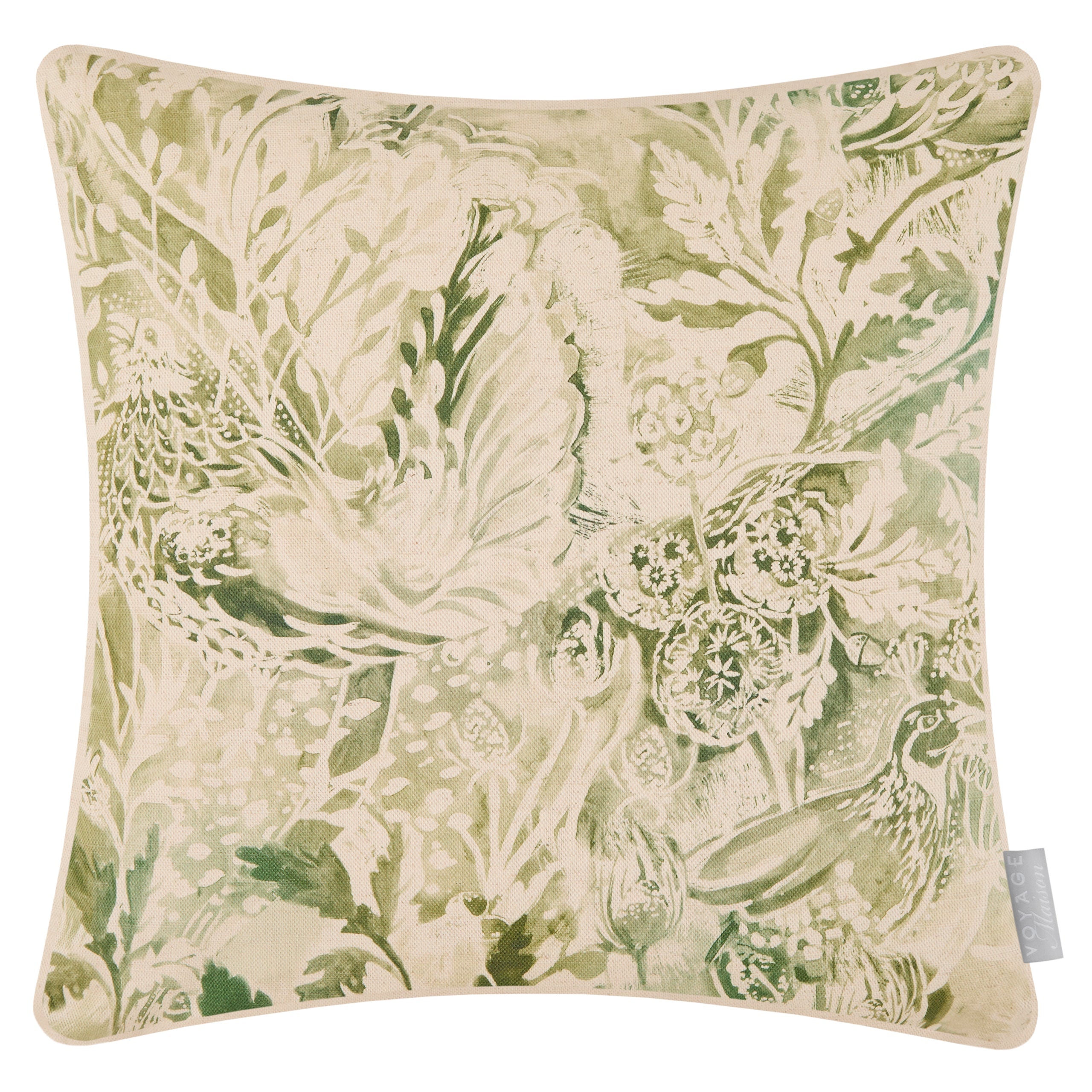 Rothesay Printed Piped Cushion