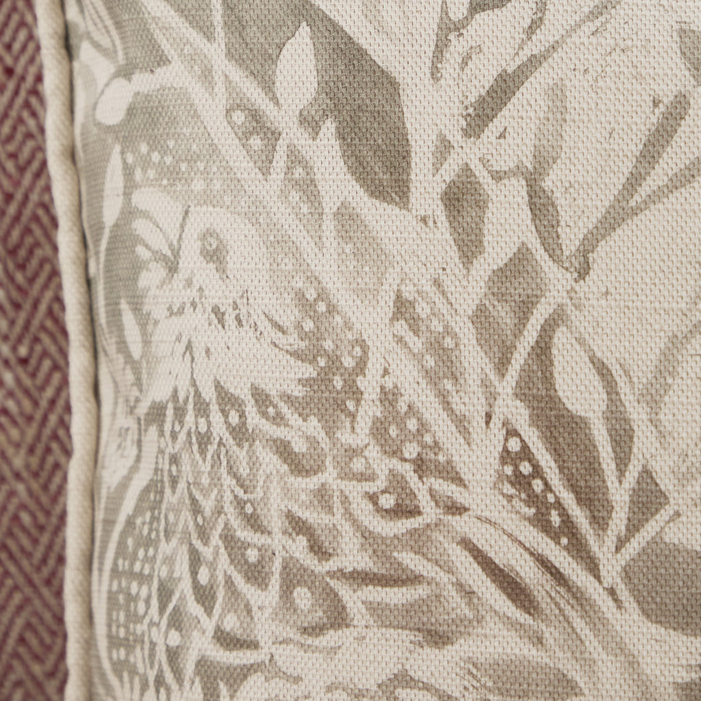 Rothesay Printed Piped Cushion