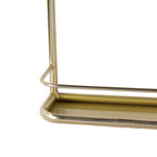 Round Shelf Wall Mirror