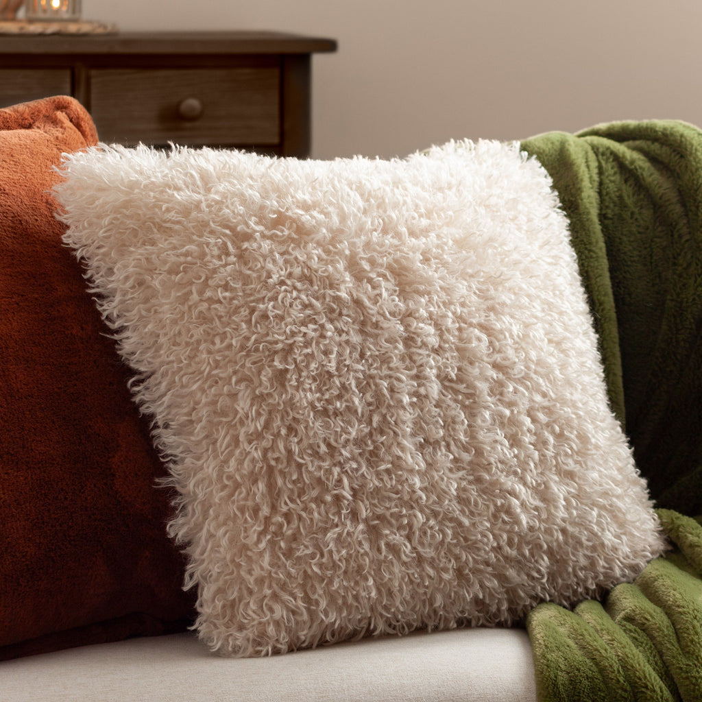Rowan Faux Fur Cushion
