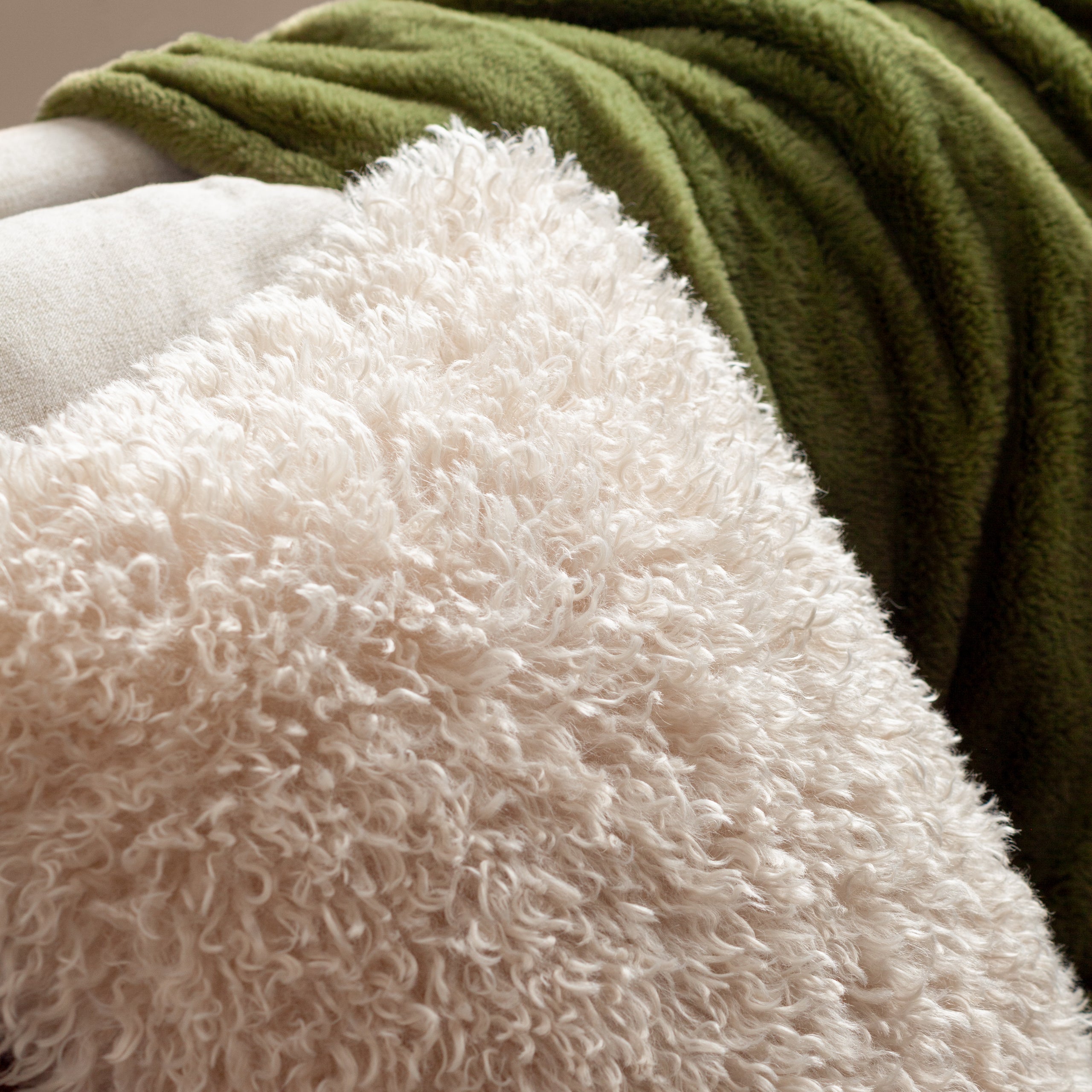 Rowan Faux Fur Cushion