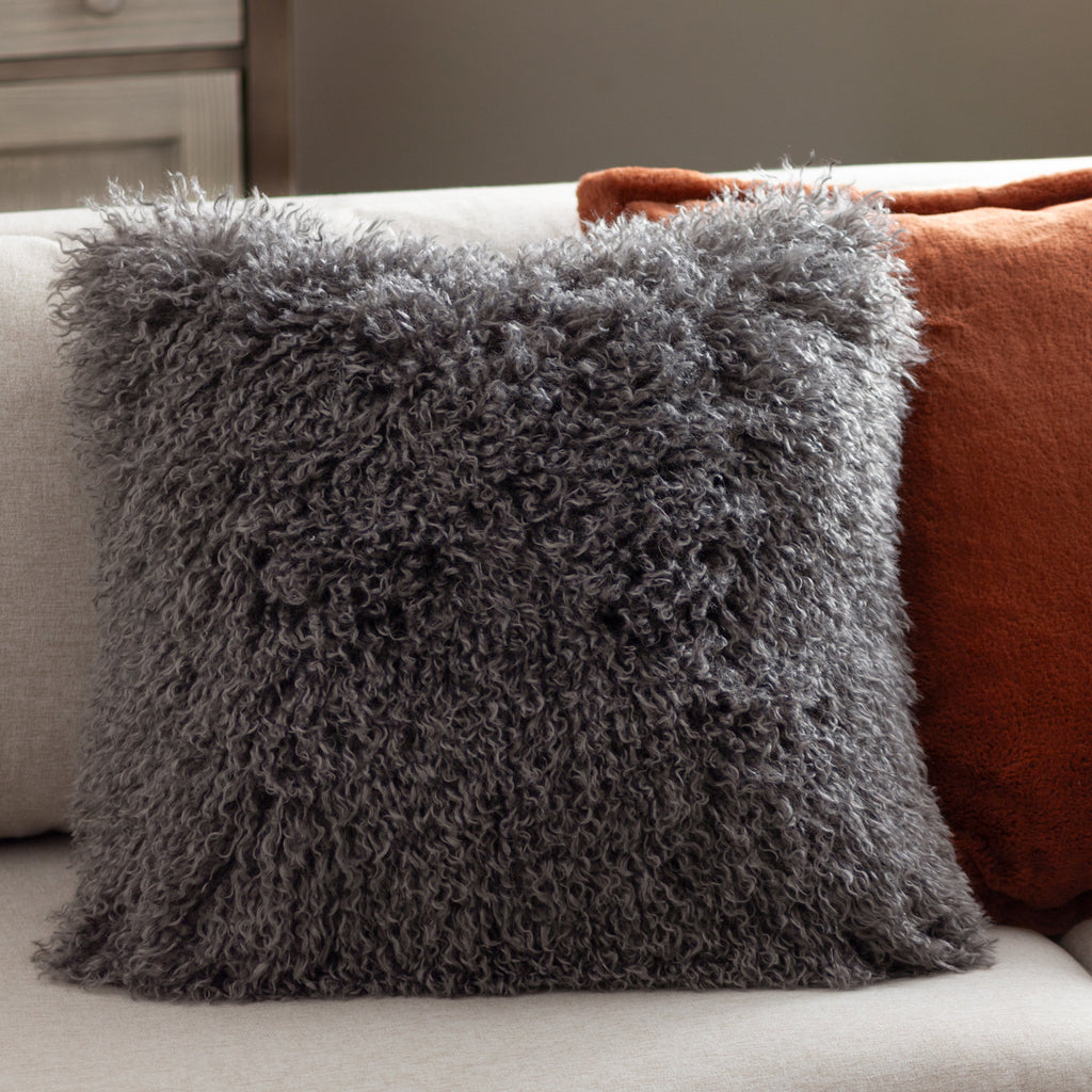 Rowan Faux Fur Cushion