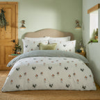 Robins Return Brushed Cotton Duvet Cover Set