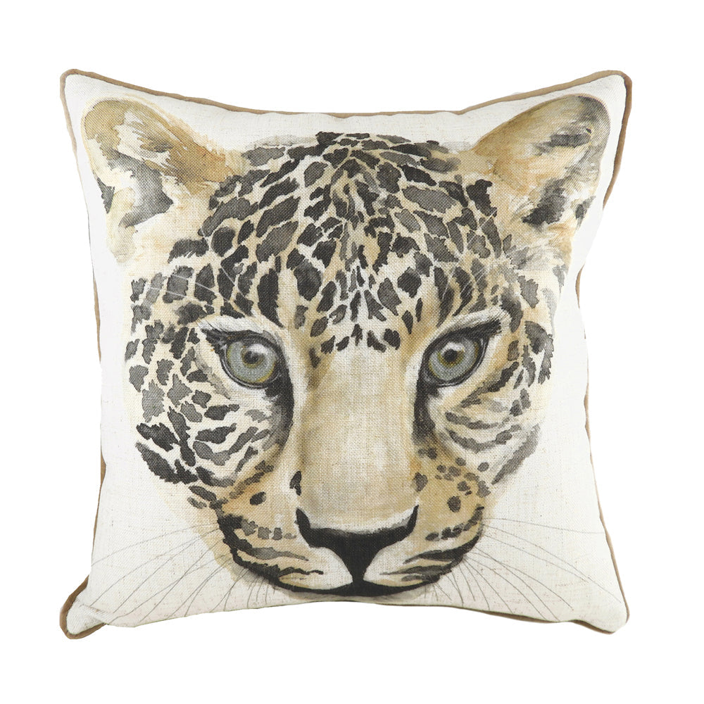 Safari Leopard Cushion