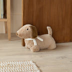 Samson Faux Fur Dog Door Stop