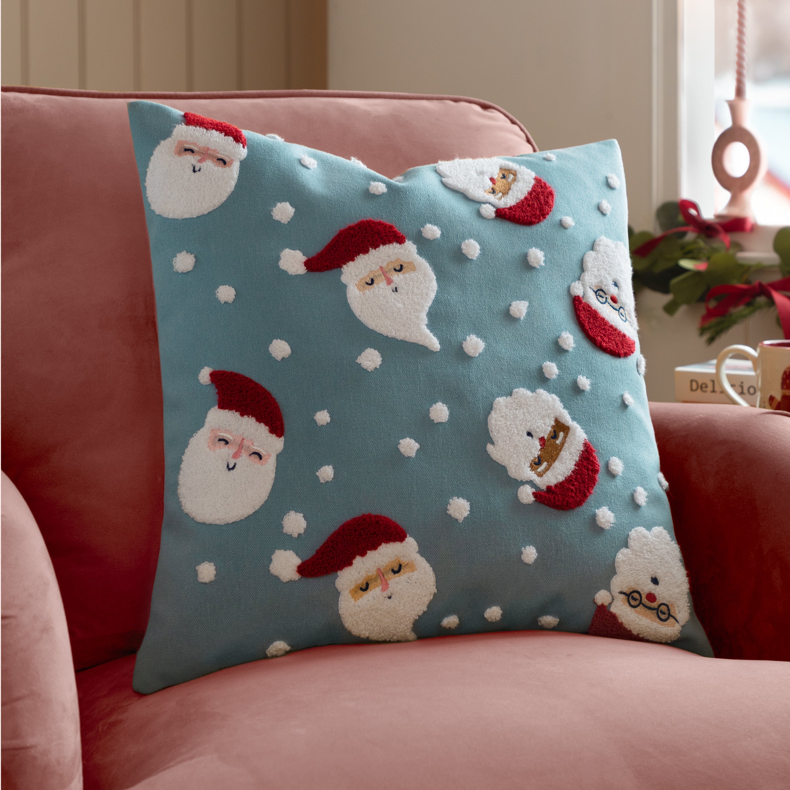 Santas Tufted Cushion