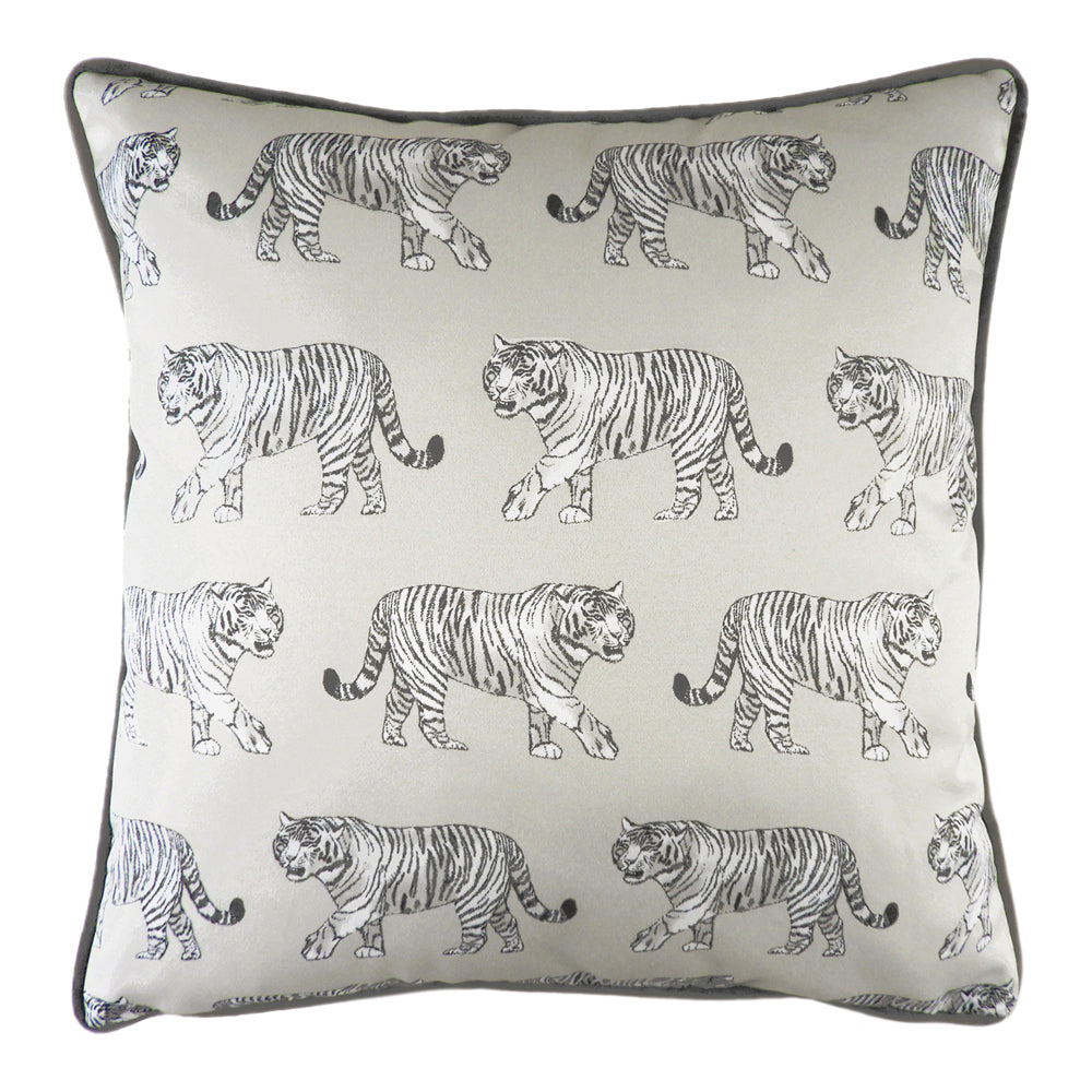 Safari Tiger Repeat Cushion