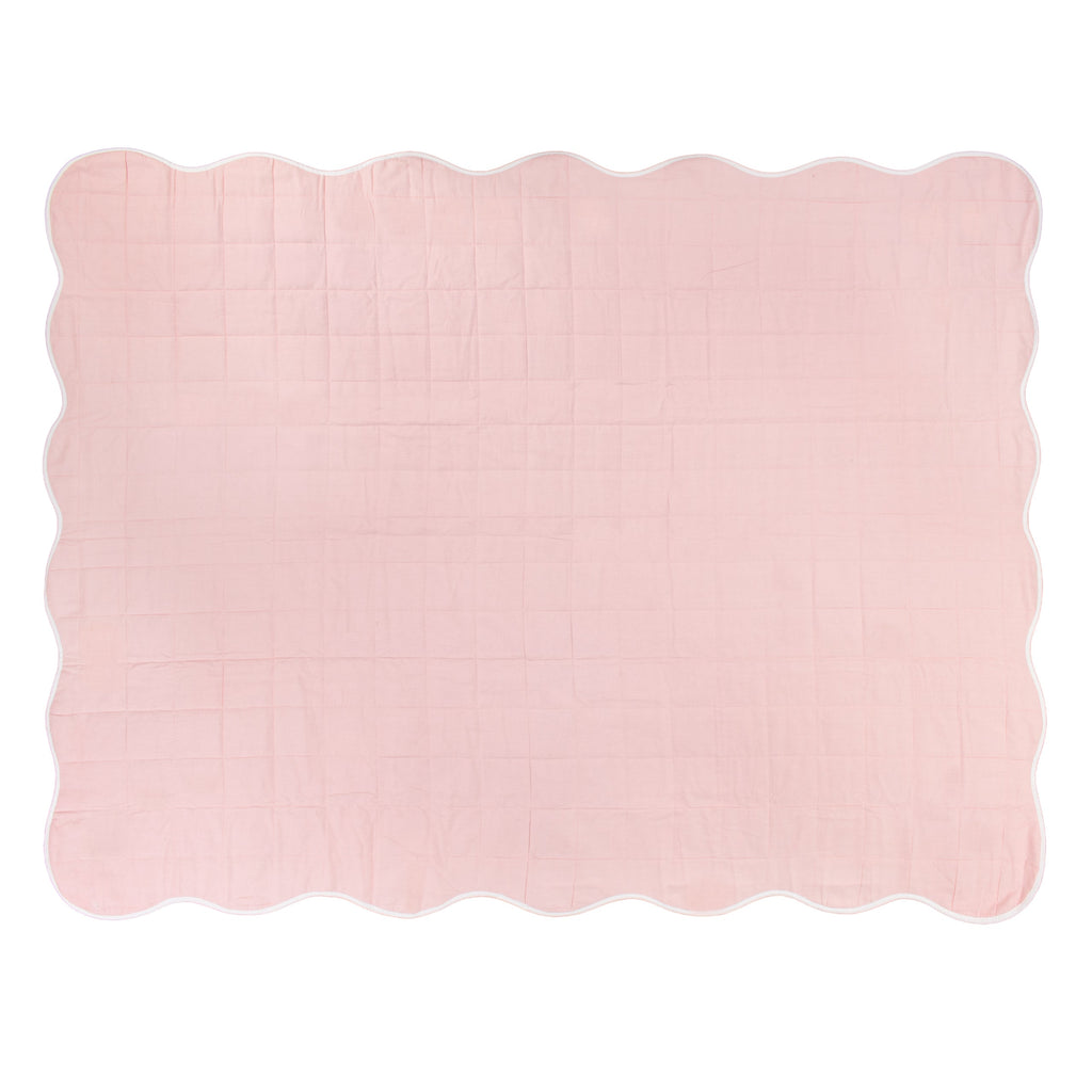 Scallop Quilted Bedspread