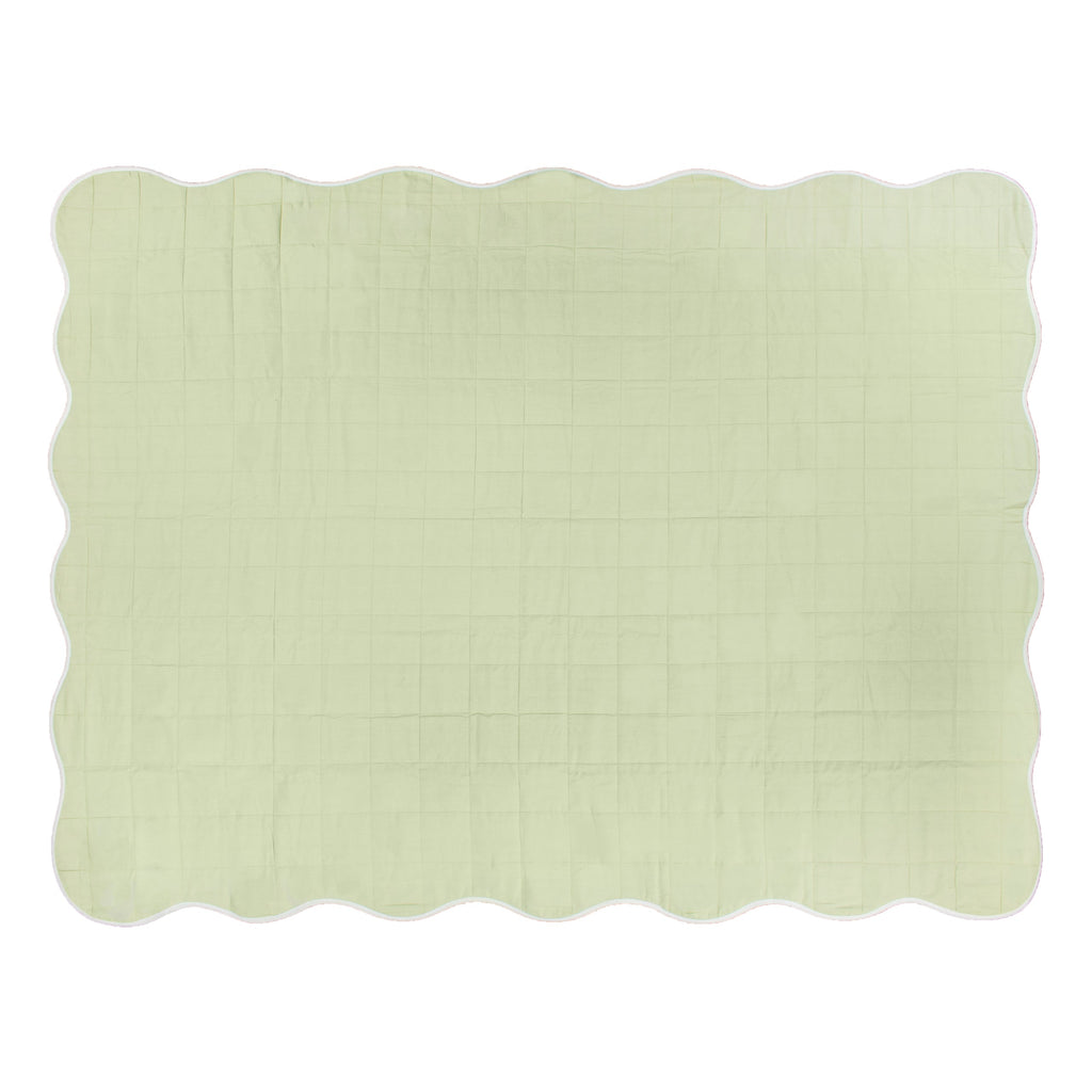 Scallop Quilted Bedspread