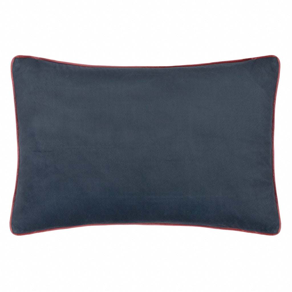 Seaweed Printed Velvet Cushion