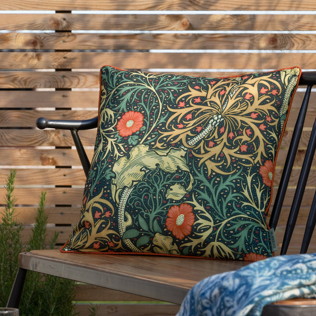 Seaweed Printed Outdoor Cushion