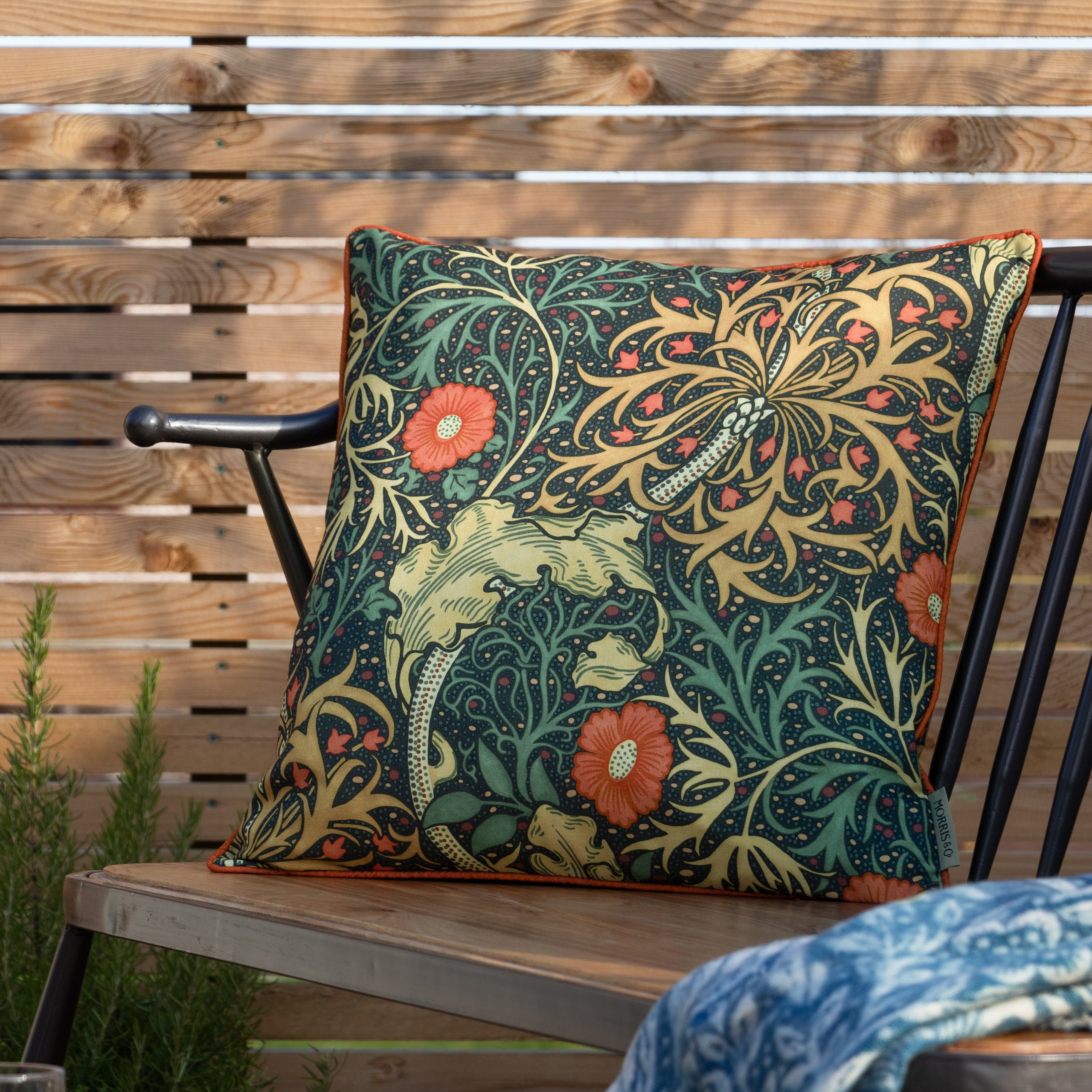 Seaweed Printed Outdoor Cushion