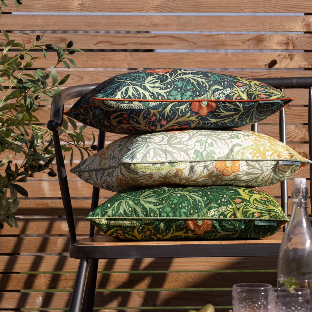 Seaweed Printed Outdoor Cushion