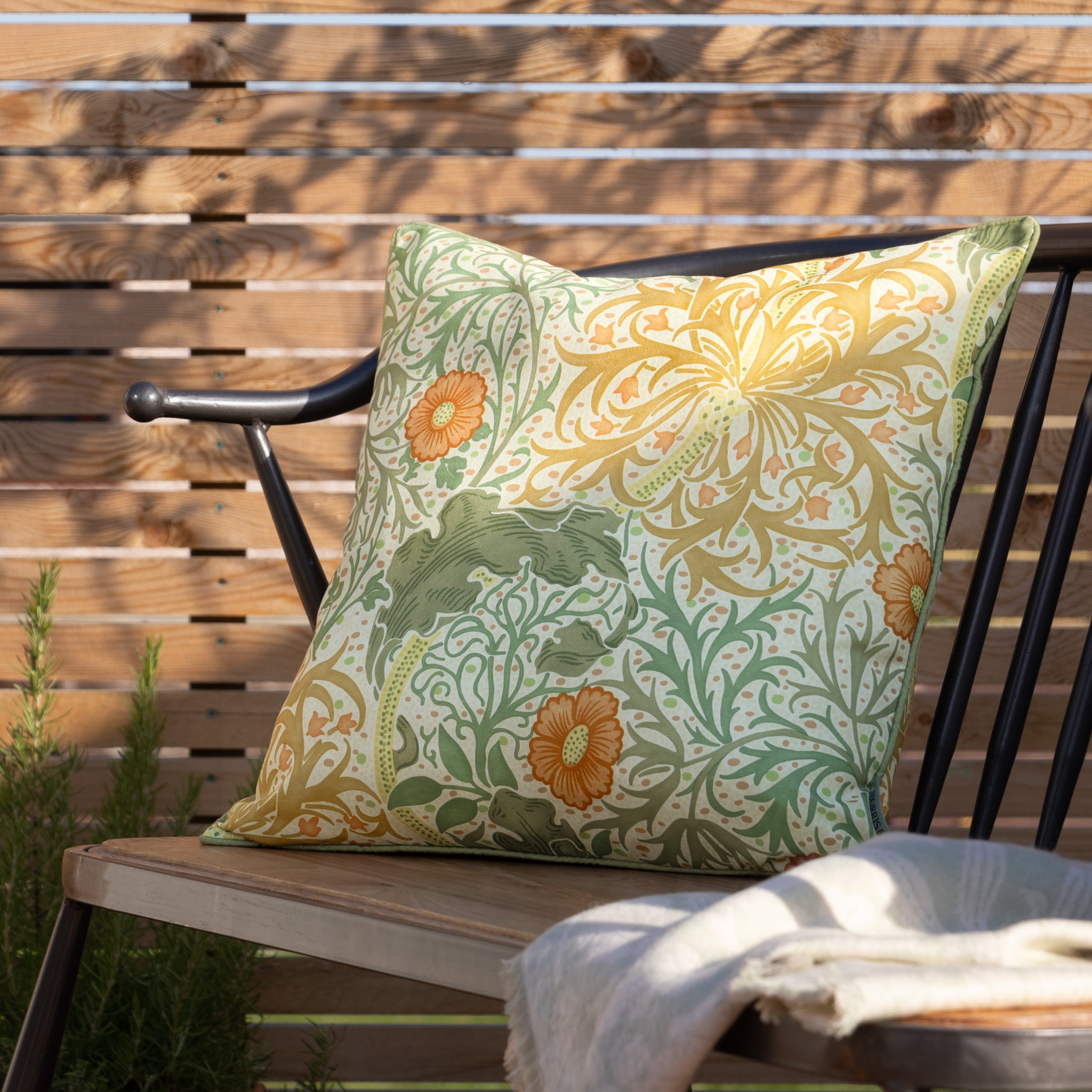 Seaweed Printed Outdoor Cushion