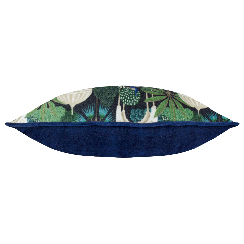 Serenity Printed Velvet Cushion