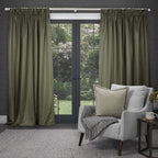 Sereno Woven Pencil Pleat Curtains