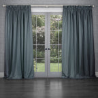 Sereno Woven Pencil Pleat Curtains