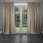 Sereno Woven Pencil Pleat Curtains