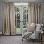 Sereno Woven Pencil Pleat Curtains