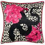 Serpentine Animal Print Cushion