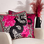 Serpentine Animal Print Cushion