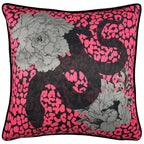 Serpentine Animal Print Cushion