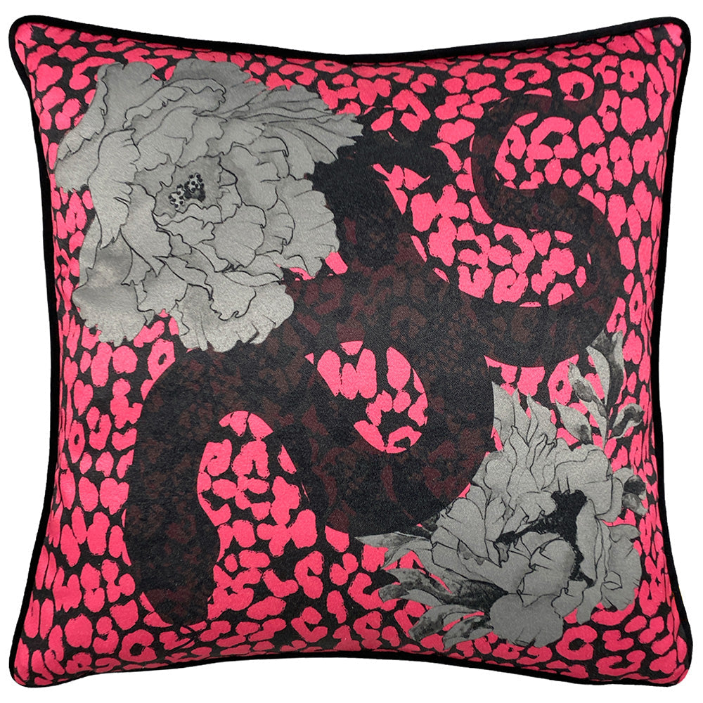 Serpentine Animal Print Cushion