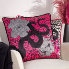 Serpentine Animal Print Cushion