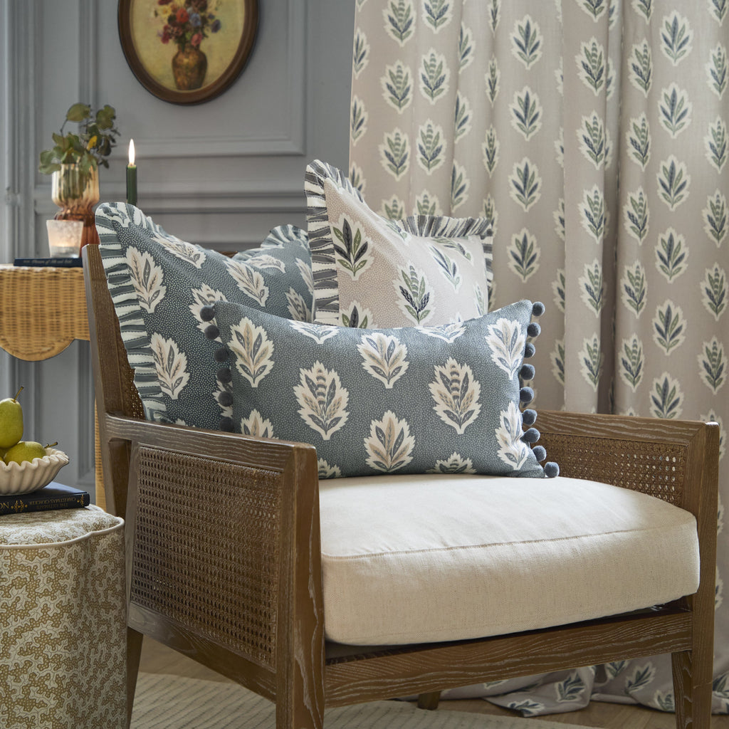 Sessile Leaf Printed Cushion