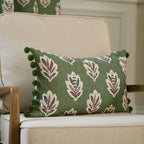 Sessile Leaf Printed Cushion